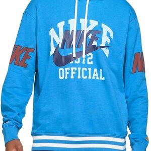 New Nike NSW Sportswear French Terry Pullover Hoodie Sweatshirt Size M